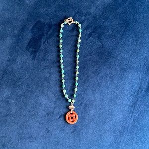 Turquoise Bead Necklace